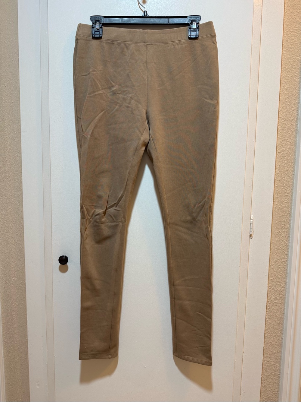Peck & Peck Slim Stretch Chinos in Tan